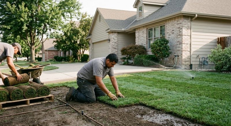 Sodding Service in Rockwall, TX