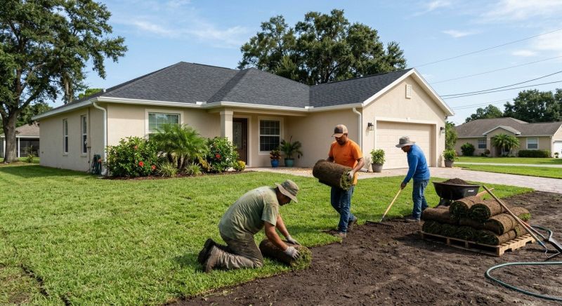 Bahia Grass Installation Service